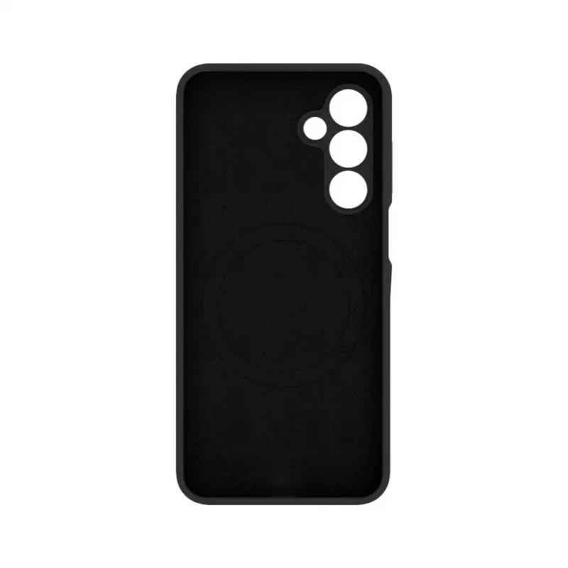 Evelatus Samsung Galaxy A16 5G Premium Magnetic Soft Touch Silicone Hoesje zwart