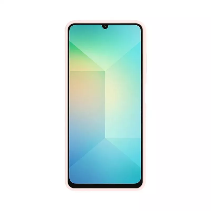 Evelatus Samsung Galaxy A06 5G Premium Magnetic Soft Touch Silicone Hoesje Pink Sand