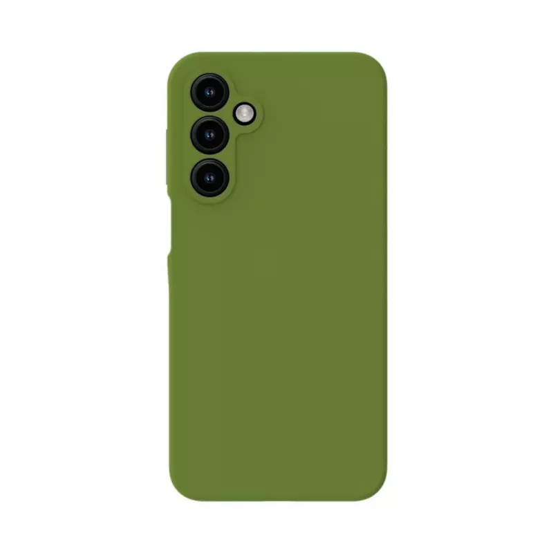 Evelatus Samsung Galaxy A16 5G Premium Magnetic Soft Touch Silicone Hoesje Army Green