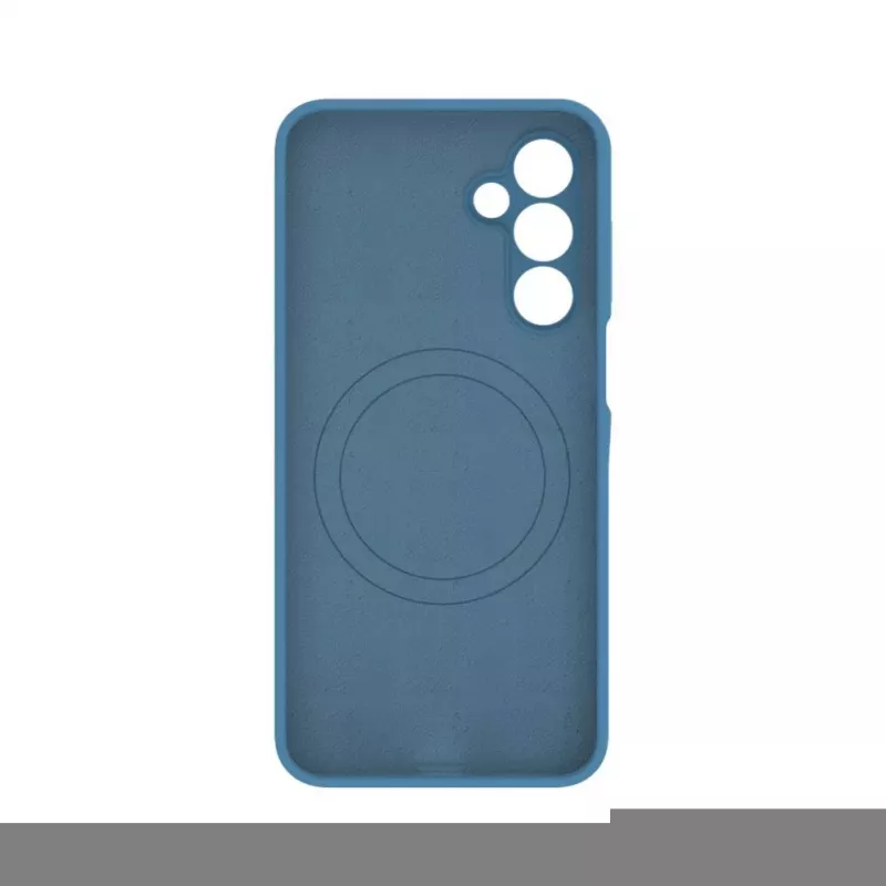 Evelatus Samsung Galaxy A16 5G Premium Magnetic Soft Touch Silicone Hoesje Navy Blue