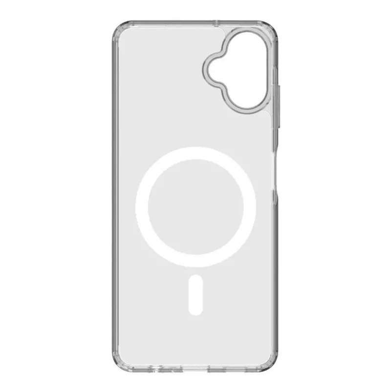 Evelatus Samsung Galaxy A06 5G transparante hoes met magneet transparant