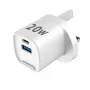 Evelatus QuickVolt Adapter 20W UK/HK wit