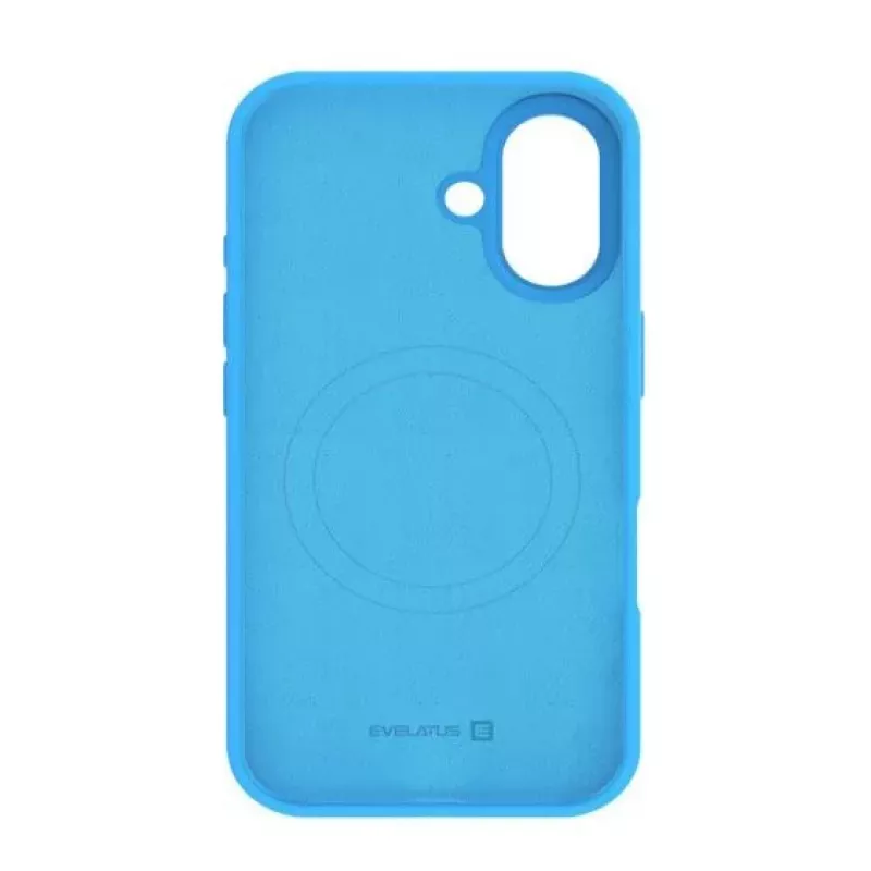 Evelatus Apple iPhone 16 Premium MagSafe Soft Touch silicone hoesje ultramarijn