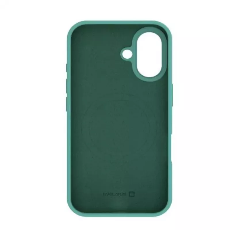Evelatus Apple iPhone 16 Premium MagSafe Soft Touch silicone hoesje teal
