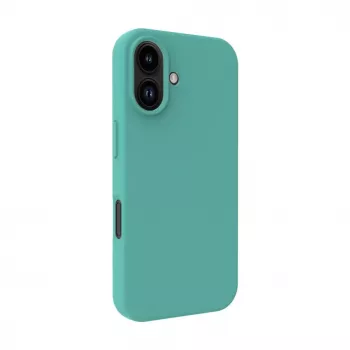Evelatus Apple iPhone 16 Premium MagSafe Soft Touch silicone hoesje teal