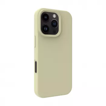 Evelatus Apple iPhone 16 Pro Premium MagSafe Soft Touch silicone hoesje natural titanium