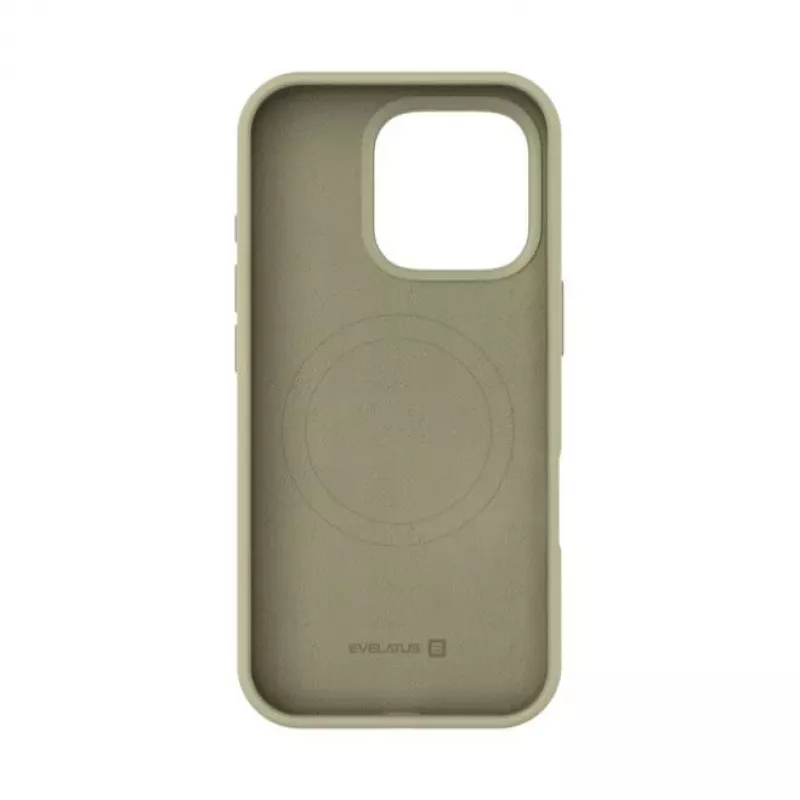 Evelatus Apple iPhone 16 Pro Max Premium MagSafe Soft Touch silicone hoesje natural titanium