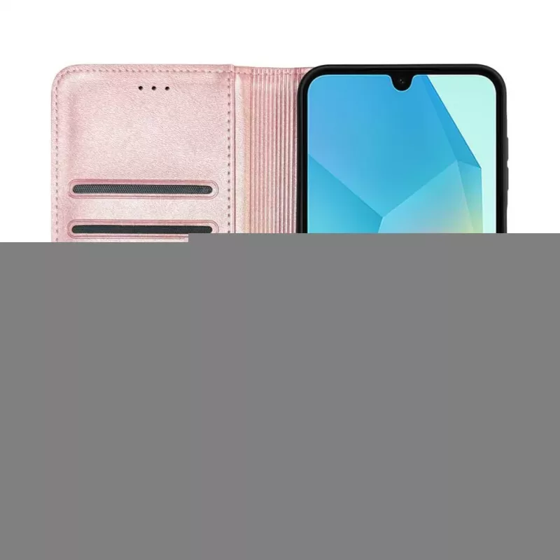 Evelatus Samsung Galaxy A16 Book Case Folio Roze Zand