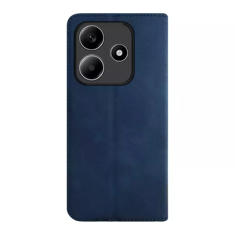 Evelatus Xiaomi Redmi Note 14 5G Book Case PU Leder donkerblauw