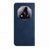 Evelatus Xiaomi Redmi Note 14 Pro Plus Book Case donkerblauw