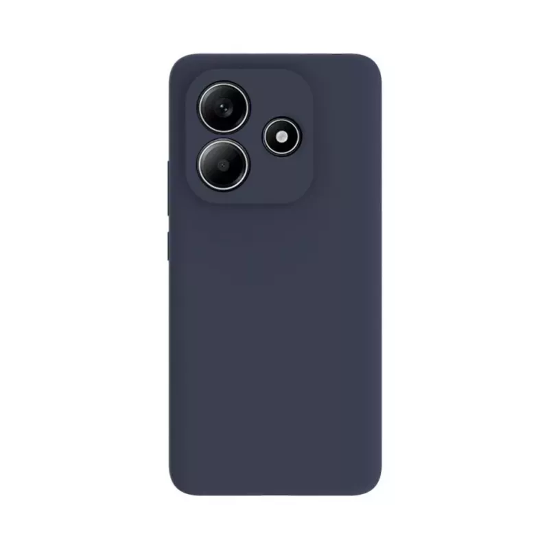 Evelatus Xiaomi Redmi Note 14 Premium Magnetic Soft Touch Silicone Case donkerblauw