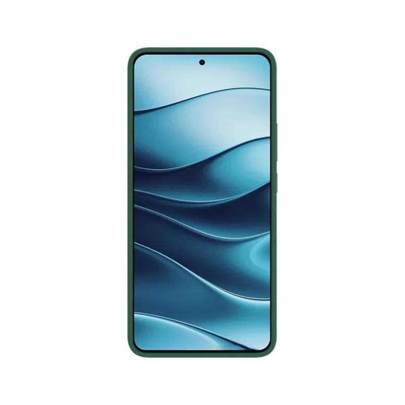 Evelatus Xiaomi Redmi Note 14 Premium Magnetic Soft Touch Silicone Case groen