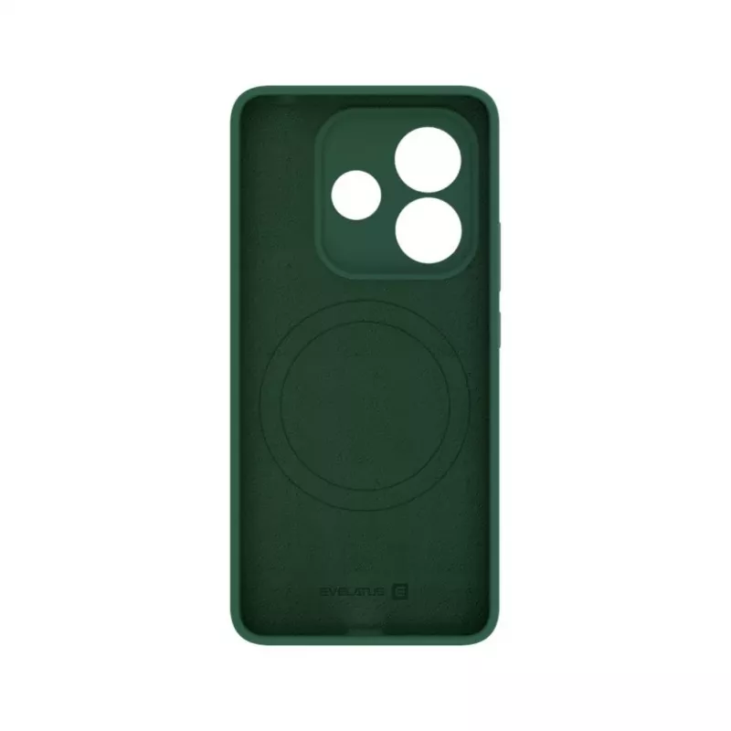 Evelatus Xiaomi Redmi Note 14 Premium Magnetic Soft Touch Silicone Case groen