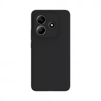 Evelatus Xiaomi Redmi Note 14 Premium Magnetic Soft Touch Silicone Case Zwart