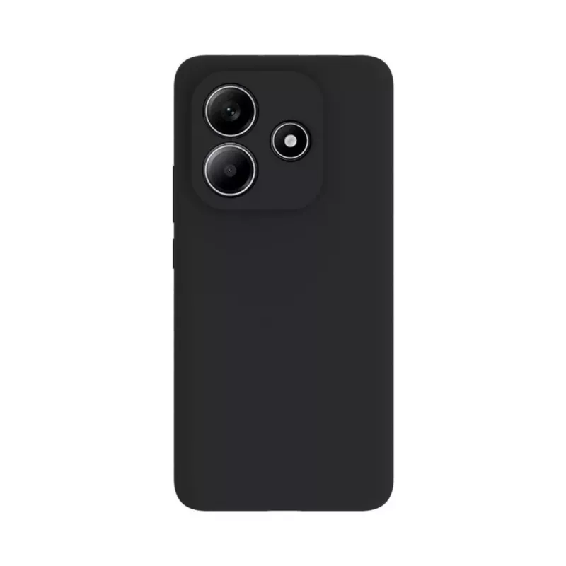 Evelatus Xiaomi Redmi Note 14 Premium Magnetic Soft Touch Silicone Case Zwart