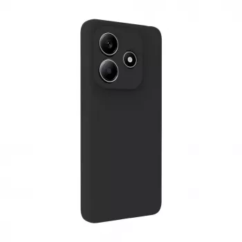 Evelatus Xiaomi Redmi Note 14 Premium Magnetic Soft Touch Silicone Case Zwart