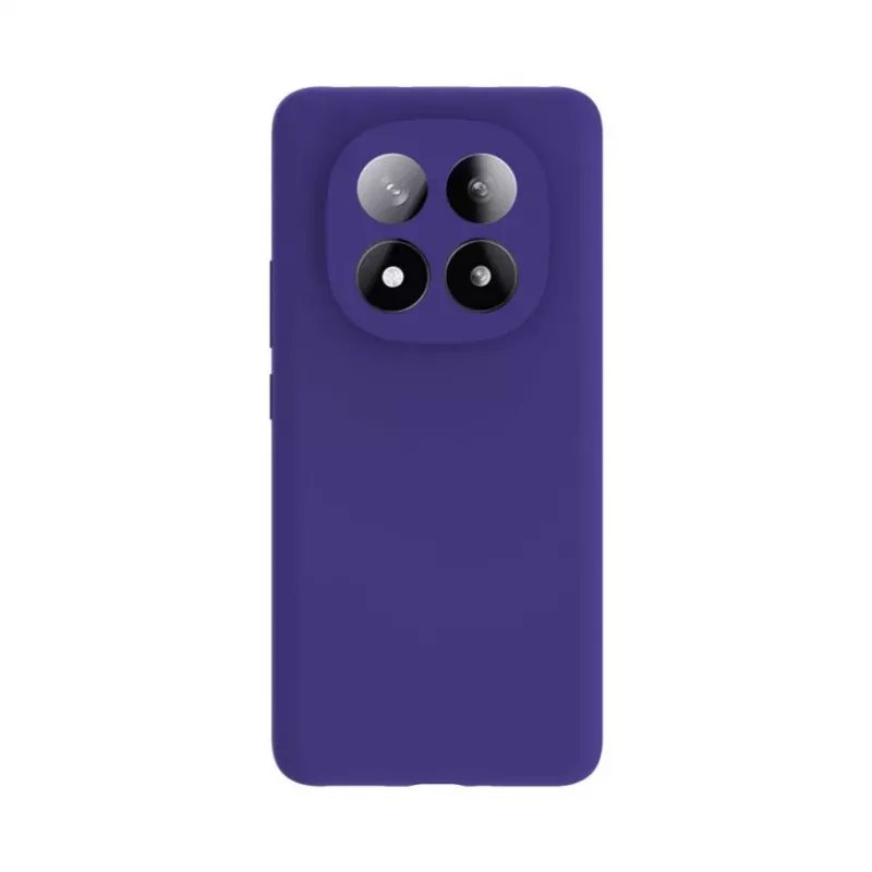 Evelatus Xiaomi Redmi Note 14 Pro 4G / Poco X7 Premium Magnetic Soft Touch Silicone Case paars