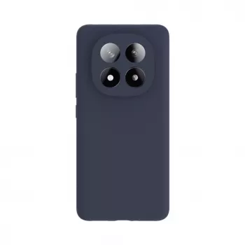 Evelatus Xiaomi Redmi Note 14 Pro Plus Premium Magnetic Soft Touch Silicone Case donkerblauw