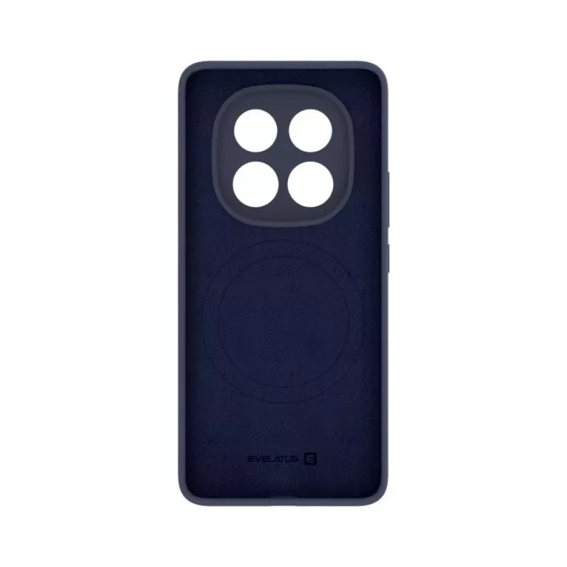 Evelatus Xiaomi Redmi Note 14 Pro Plus Premium Magnetic Soft Touch Silicone Case donkerblauw
