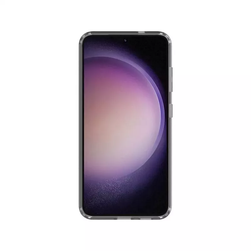 Evelatus Samsung Galaxy S24 Clear Hoesje met Magneet Transparant