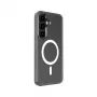 Evelatus Samsung Galaxy S24 Clear Hoesje met Magneet Transparant