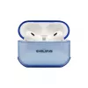 Evelatus Apple AirPods Pro TPU Protective Case transparant blauw