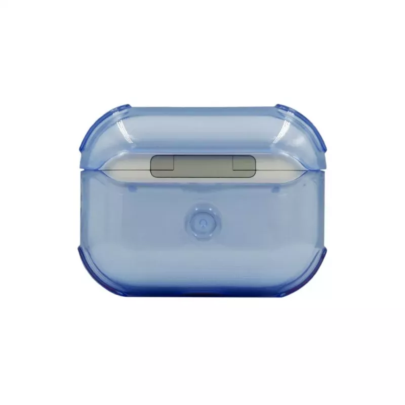 Evelatus Apple AirPods Pro TPU Protective Case transparant blauw