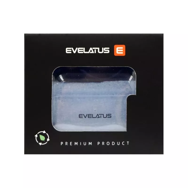 Evelatus Apple AirPods Pro TPU Protective Case transparant blauw