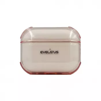 Evelatus Apple AirPods Pro 2 TPU Protective Case transparant roze