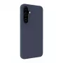 Evelatus Samsung Galaxy S25 Premium Magnetic Soft Touch Silicone Case donkerblauw