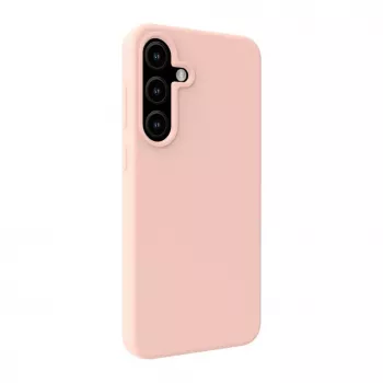 Evelatus Samsung Galaxy S25 Premium Magnetic Soft Touch Silicone Case roze zand