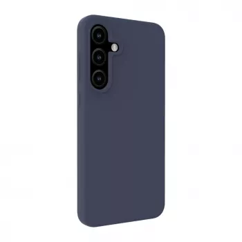 Evelatus Samsung Galaxy S25 Plus Premium Magnetic Soft Touch Silicone Case donkerblauw