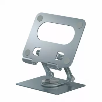 EVELATUS universele D68 houder 360 tabletstandaard D68HTS aluminium zilver
