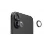 Evelatus Apple iPhone 16 / 16 Plus camera lens protector armor zwart