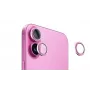 Evelatus Apple iPhone 16 / 16 Plus camera lens protector armor roze