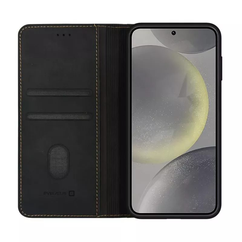 Evelatus Samsung Galaxy S24 Book Case Folio zwart