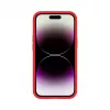 Evelatus Apple iPhone 16e / SE4 Premium Magsafe Soft Touch silicone hoesje rood