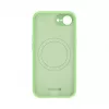 Evelatus Apple iPhone 16e / SE4 Premium Magsafe Soft Touch silicone hoesje mint