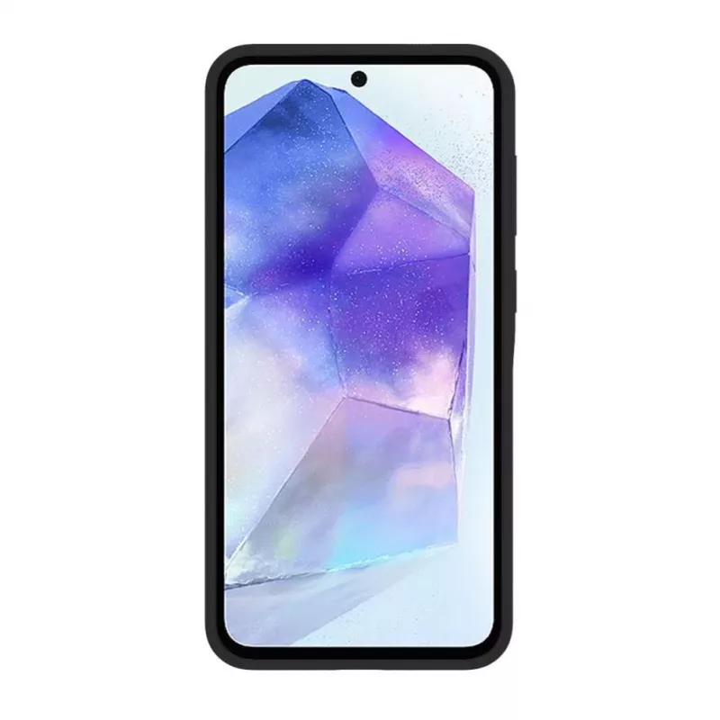 Evelatus Samsung Galaxy A56 Premium Magnetic Soft Touch silicone hoesje zwart