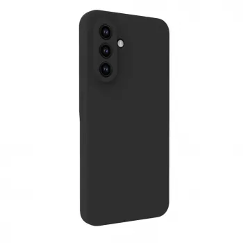 Evelatus Samsung Galaxy A56 Premium Magnetic Soft Touch silicone hoesje zwart