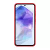 Evelatus Samsung Galaxy A56 Premium Magnetic Soft Touch silicone hoesje rood