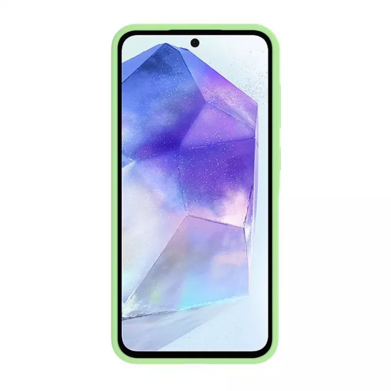 Evelatus Samsung Galaxy A56 Premium Magnetic Soft Touch silicone hoesje mint