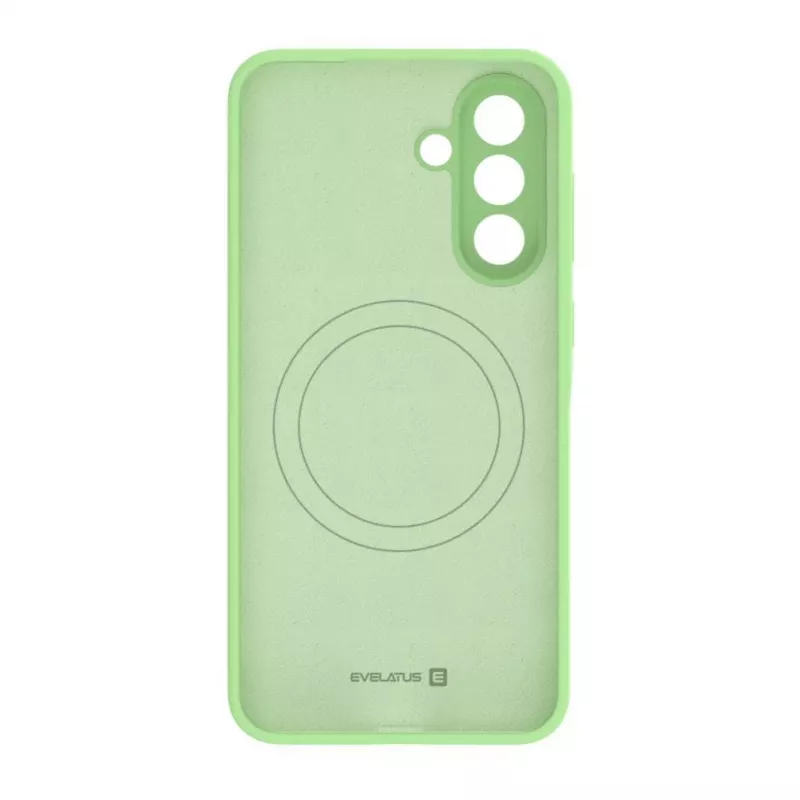 Evelatus Samsung Galaxy A56 Premium Magnetic Soft Touch silicone hoesje mint