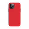Evelatus Apple iPhone 12 / 12 Pro Premium MagSafe Soft Touch silicone hoesje rood