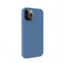 Evelatus Apple iPhone 12 / 12 Pro Premium MagSafe Soft Touch silicone hoesje navy blue