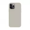 Evelatus Apple iPhone 12 / 12 Pro Premium Magsafe Soft Touch silicone hoesje Pebble