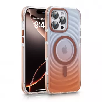 Evelatus Apple iPhone 16 Pro Max EchoWave Clear MagSafe Roze