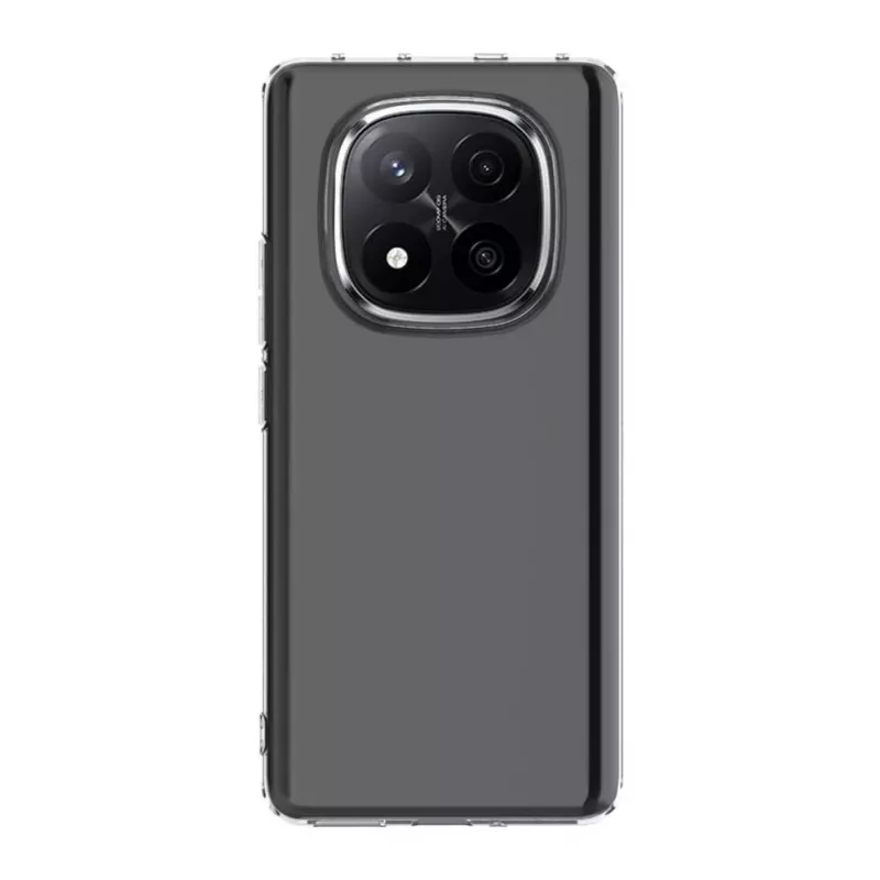 Evelatus Xiaomi Redmi Note 14 Pro Plus 5G Clear Siliconen Hoesje 1,5mm TPU Transparant