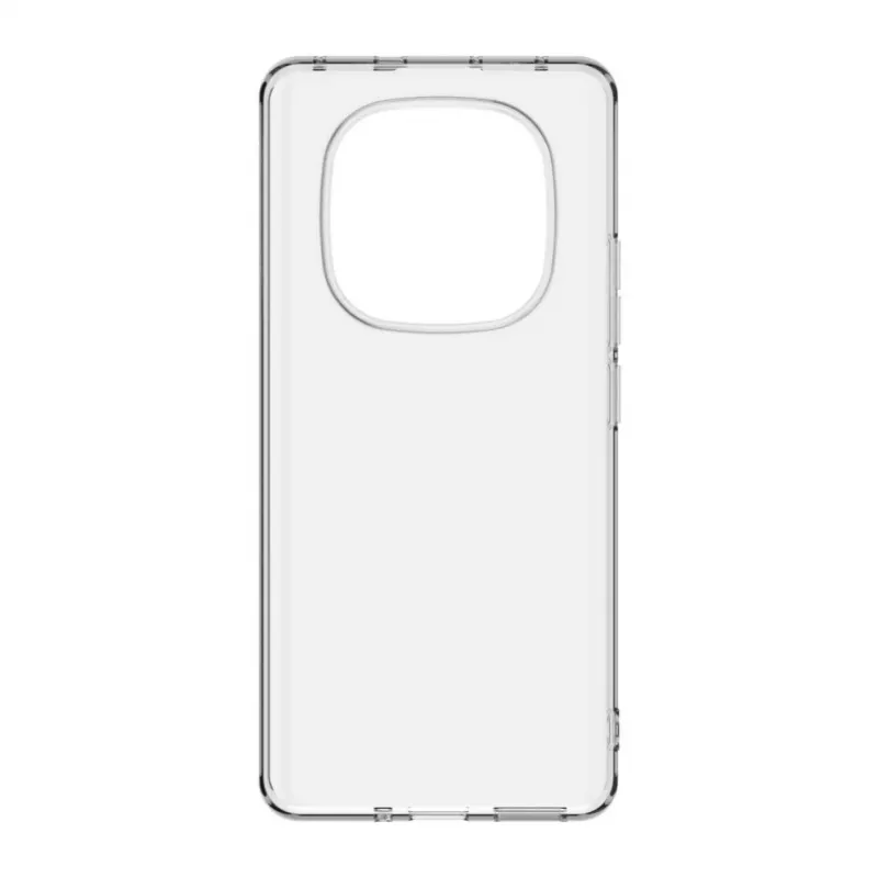 Evelatus Xiaomi Redmi Note 14 Pro Plus 5G Clear Siliconen Hoesje 1,5mm TPU Transparant
