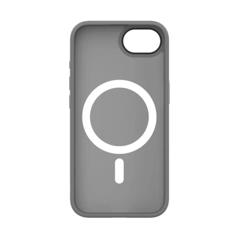 Evelatus Apple iPhone 16e Hybrid Case met MagSafe PC+TPU Zilver